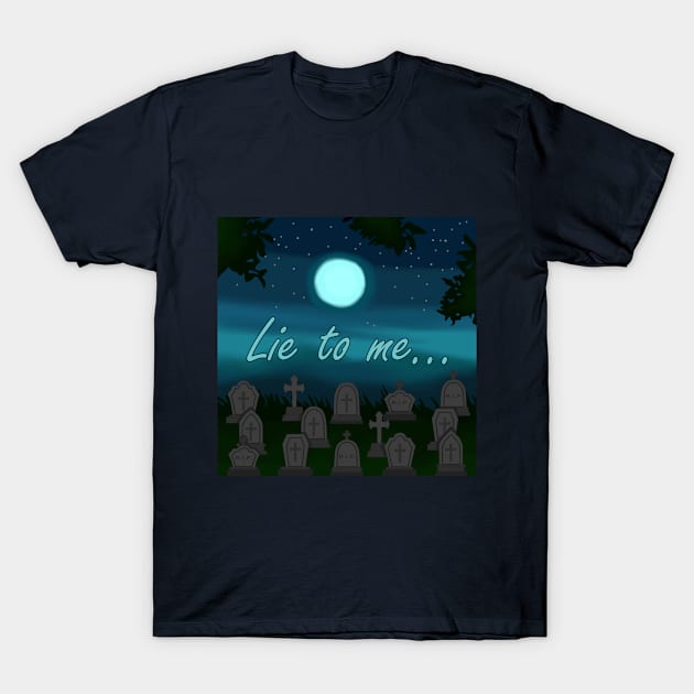 Lie To Me With Graveyard T-Shirt by BPDandLipstick